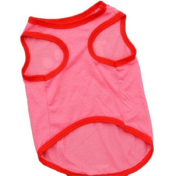 New Cute Summer Various Pet Puppy Small Dog Cat Pet Clothes Vest T Shirt Apparel - Picture 4 of 4